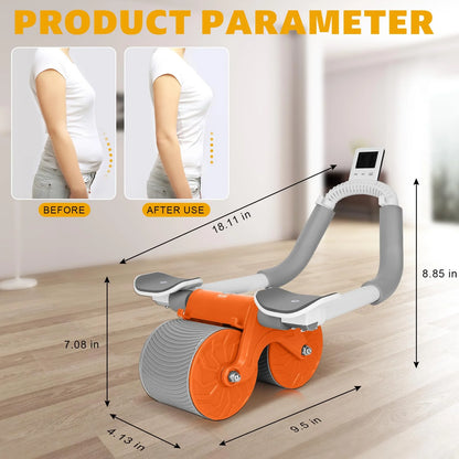 CoreFitPro™ Abdominal Wheel with Automatic Rebound Technology